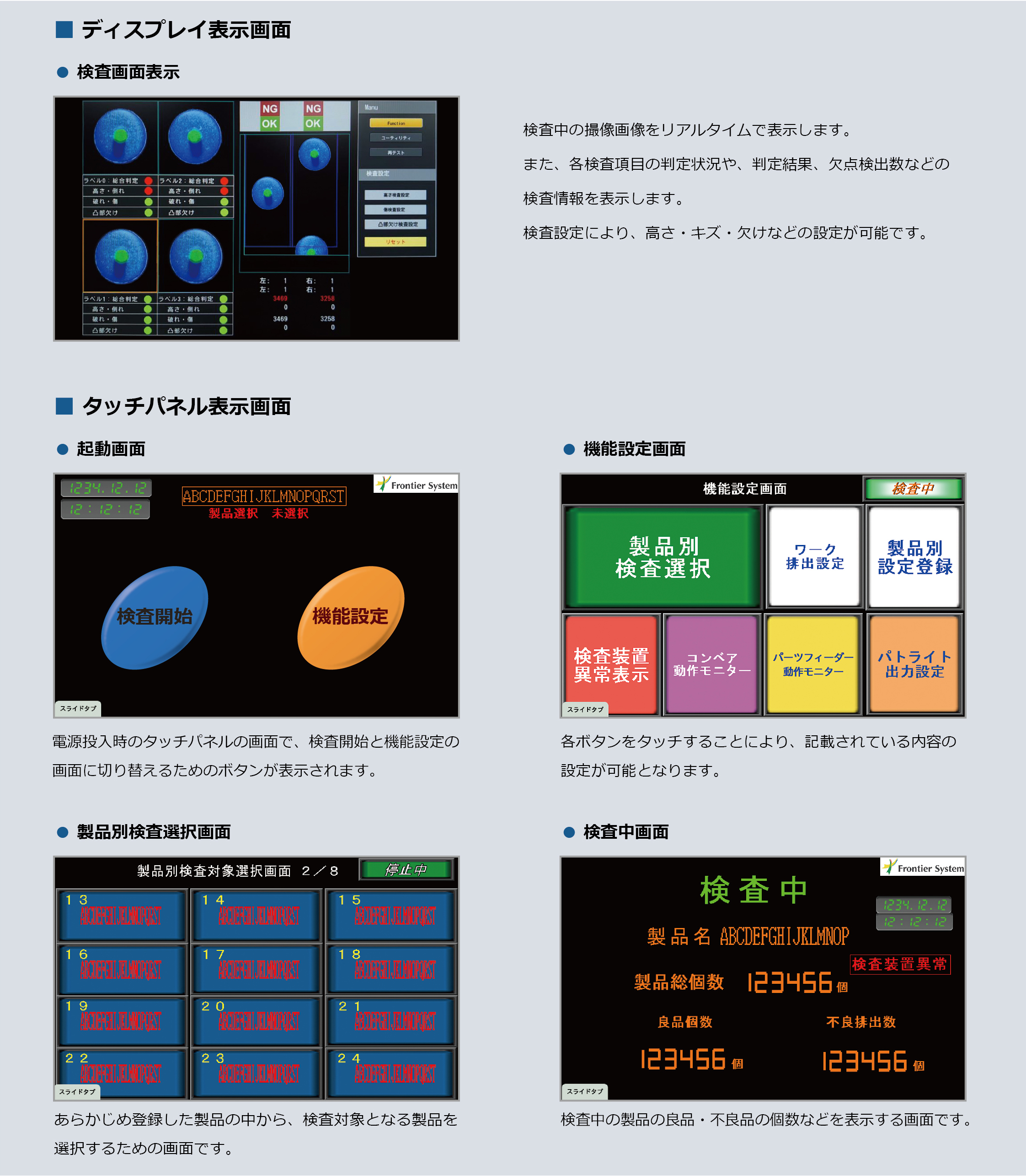 インライン2D/3D検査システム